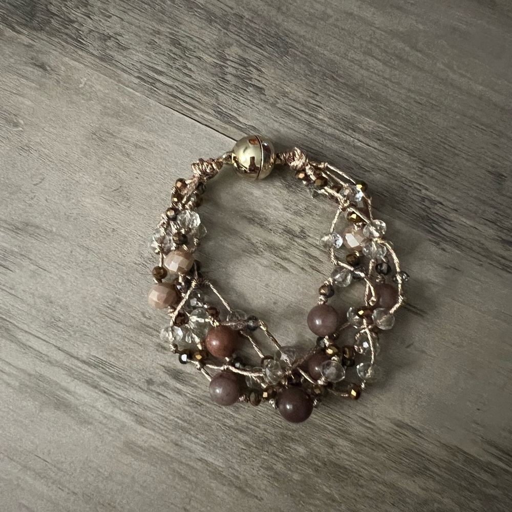 Purple Toned Magnetic Bracelet